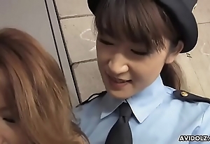 Lesbian policewoman licks increased by toys japanese playgirl momomi sawajiri