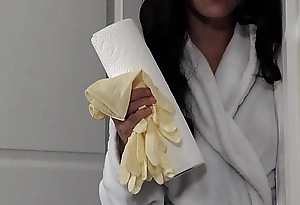 Step-Mommy's Latex Gloves