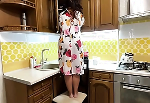 looked under the skirt and stepmom gave her a blowjob and gave her ass