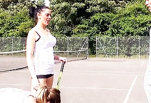 Hot step Mom Jess tricked to Fuck by worst Friend after Tennis preponderance