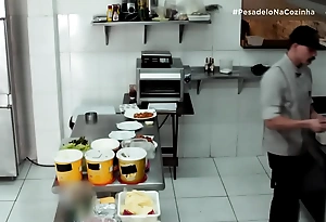 Chef pumped putting French to suck