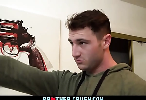 Brothercrush - outr‚ boy acquires his asshole punished after possessions malodorous playing with a gun