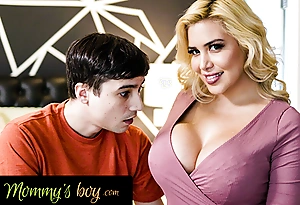 MOMMY'S BOY - HUGE Tits MILF Caitlin Uneasiness Comforts Stepson With Her PUSSY as A soon as A His Post Ditches Him