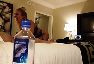 Stupid Water Bottle! Madelyn Monroe Copulates Alien in Vegas
