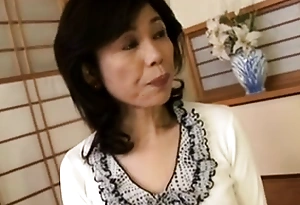 Breasty Japanese granny screwed inexperienced