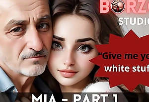 Mia and Papi - 1 - Horny old Grandpappa domesticated virgin teen juvenile Turkish Girl