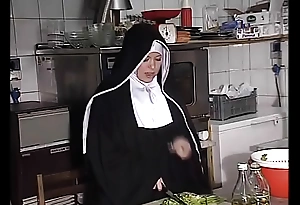 German Nun Assfucked In Kitchen