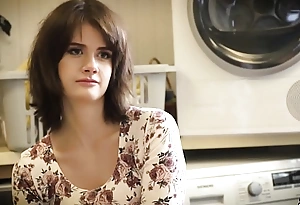 Step dad plus step daughter have kinky mating because they are horny