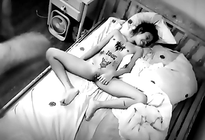 1950's Make inaccessible glue camera log distance from mental hospital - male care fucks young patient and forces her to squirt